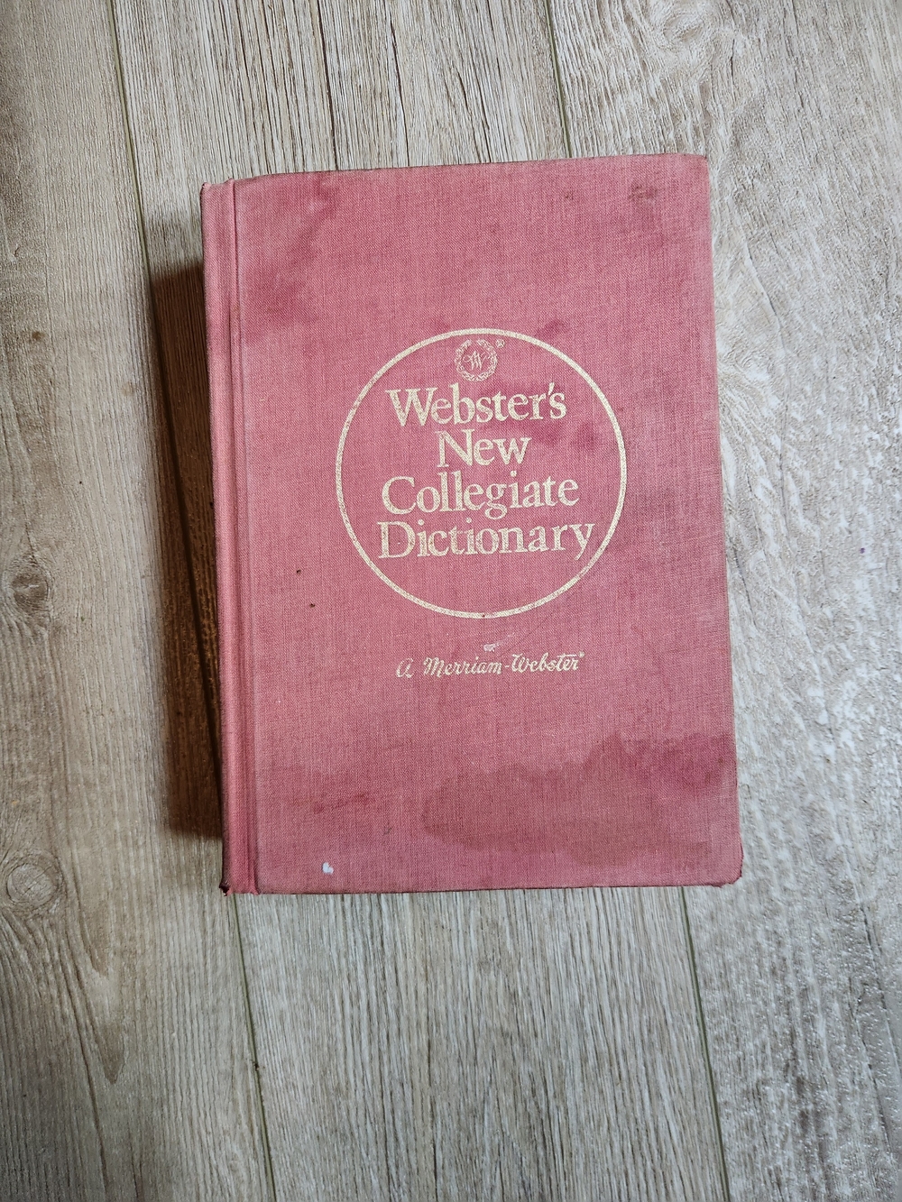 Webster's New Collegiate Dictionary - Pink Hardcover